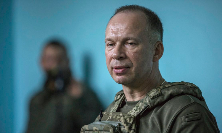 Ukraine army chief says forces hold ground in Russia's Kursk
