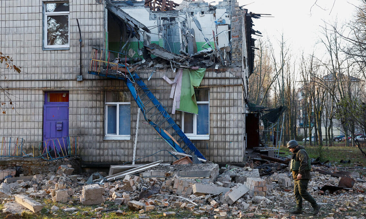Ukraine says 'massive' Russian drone attack on Kyiv