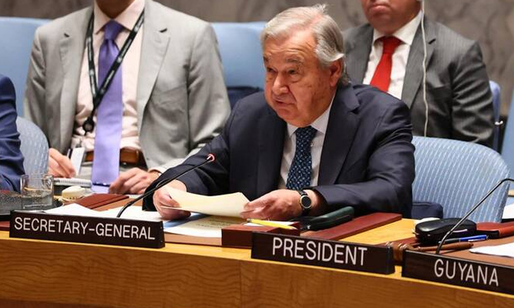 UN chief warns of cycle of retaliation after US bombs Iran