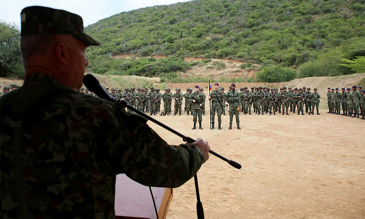 More than 50 Colombian soldiers held by residents in restive region: army