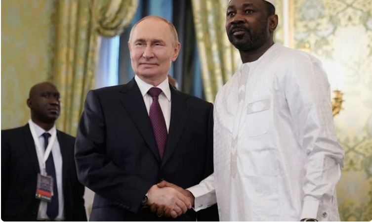 Mali junta chief tells Putin wants to 'reinforce' ties