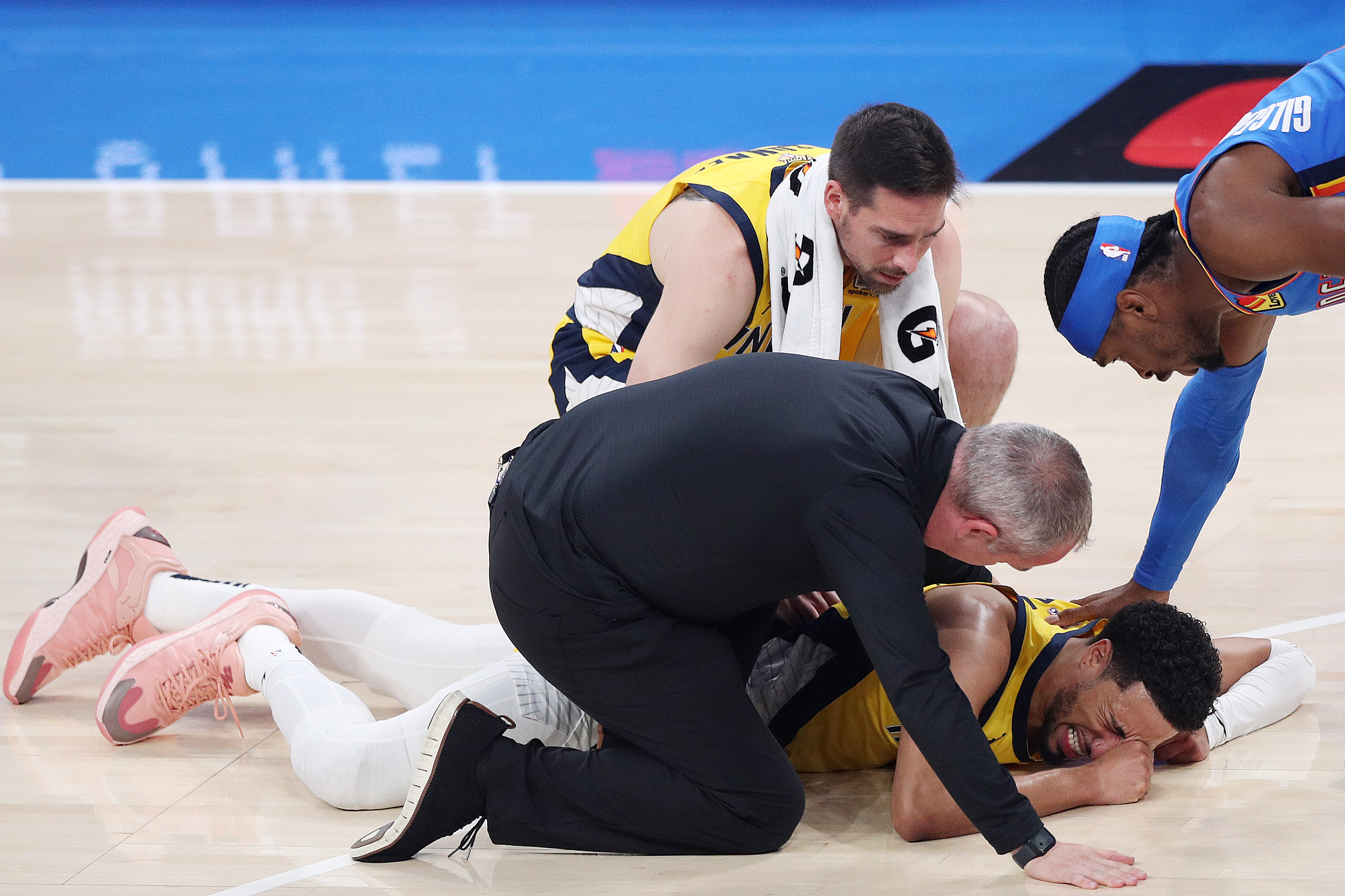 Indiana's Haliburton has torn right Achilles tendon: reports