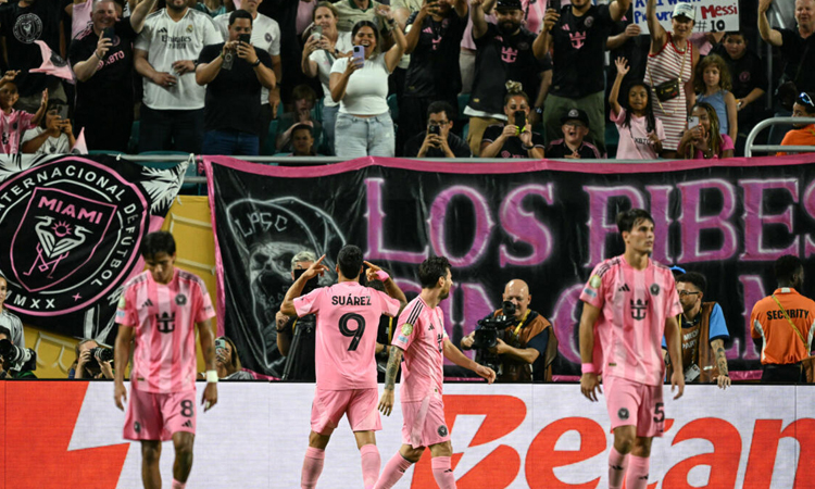 Palmeiras fight back against Inter Miami - both teams through