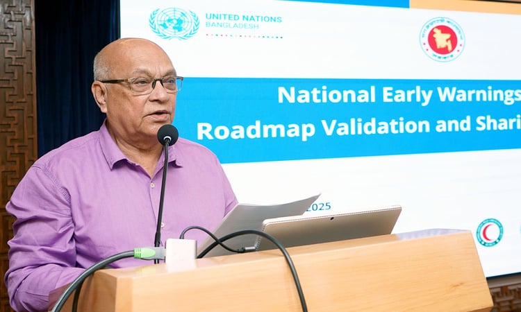 Early warning crucial for saving lives in Bangladesh: Faruk E Azam 