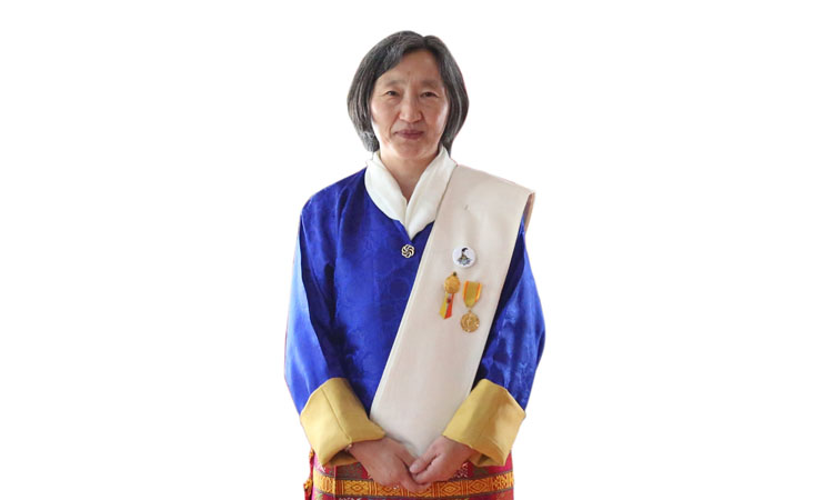 Bhutan FS greets his new Bangladesh counterpart