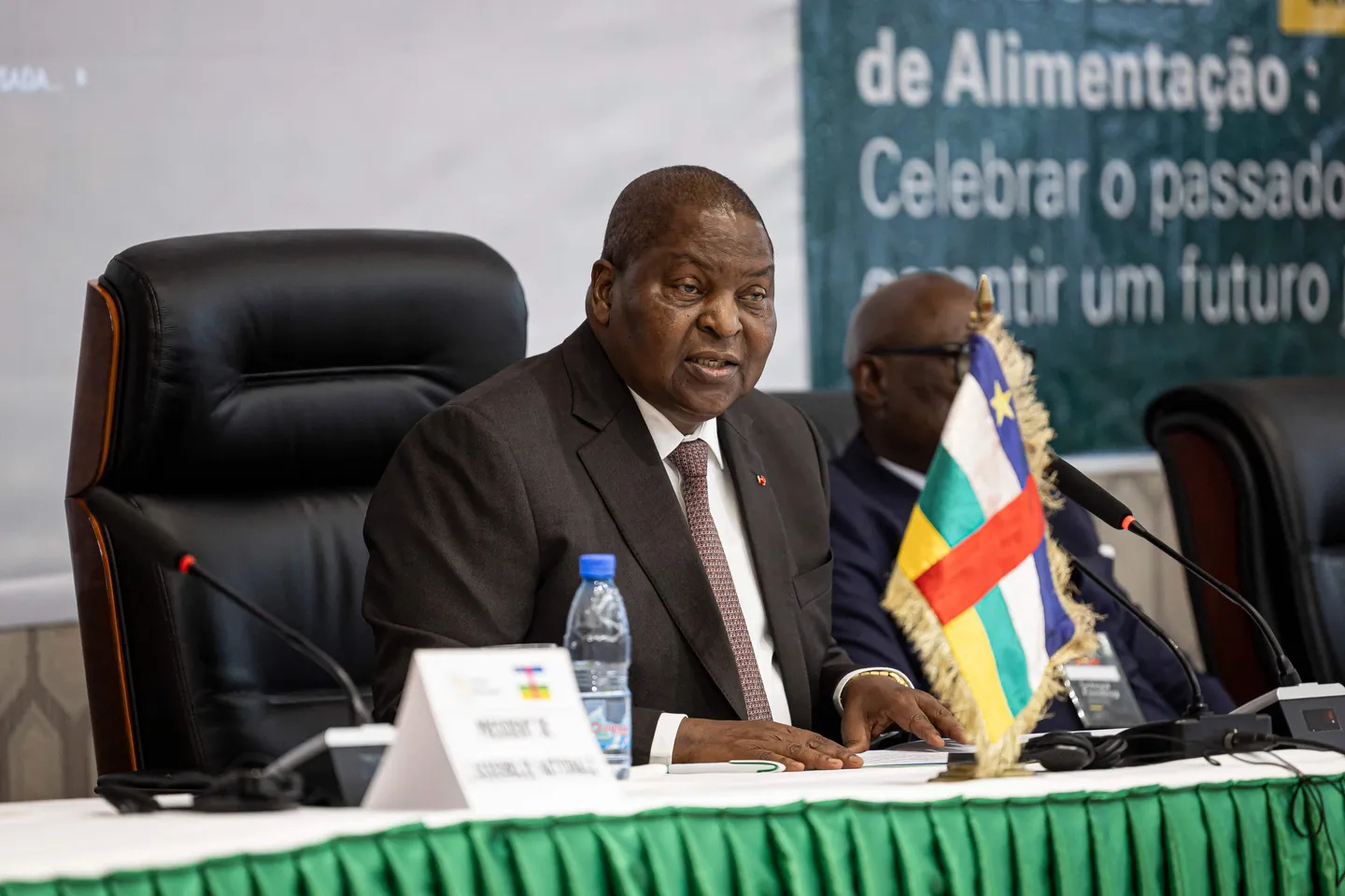 C.Africa president has 'routine' health checks in Belgium