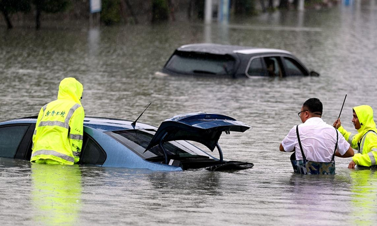 Over 80,000 people evacuated after flooding in southwest China: state media
