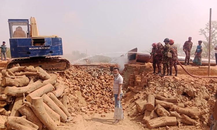 82 illegal brick kilns demolished in Lakshmipur in three months