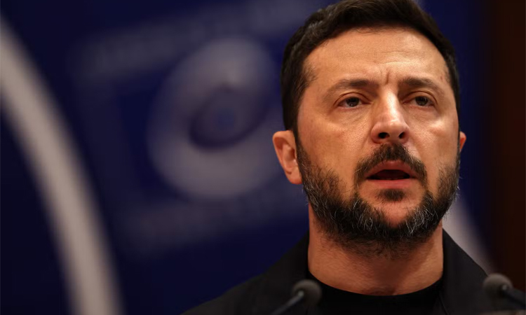 Zelensky urges trial for 'war criminal' Putin
