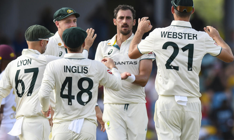 Australia quicks hit back after strong West Indies bowling effort