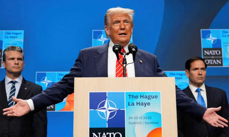 Trump claims 'win' as NATO agrees massive spending hike