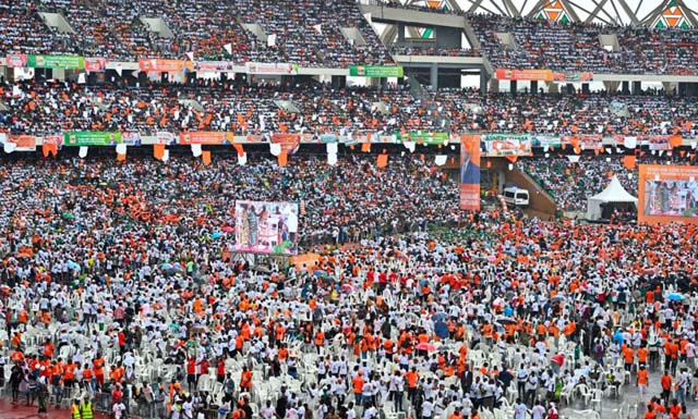 Four die in stampede at ICoast political meeting: official