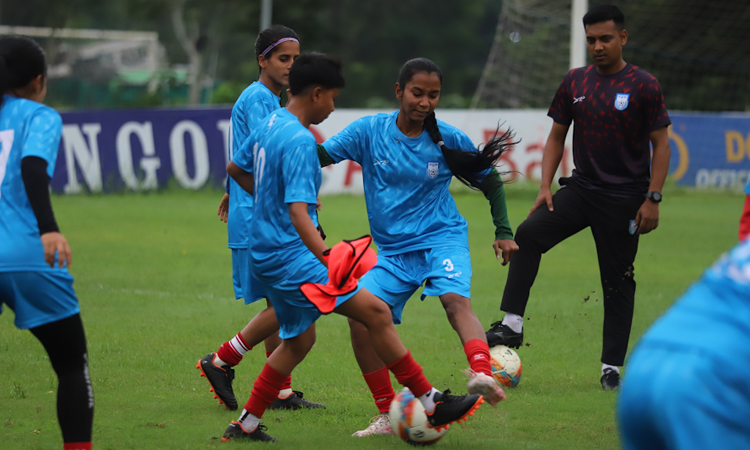Women’s booters hold first training in Yangon 