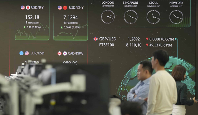 Stocks climb, dollar holds on trade hopes and rate bets
