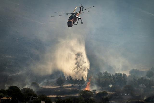 Forest fire near Athens under control, but area on high alert
