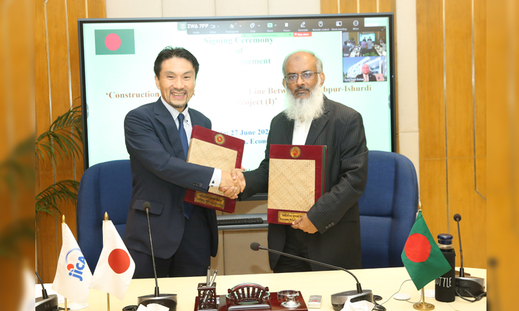 Dhaka, Tokyo ink deal to develop rail communication 