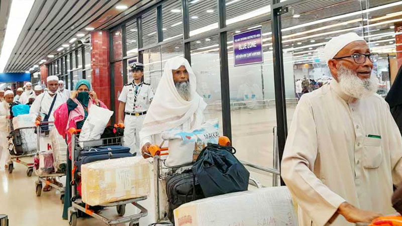 54,397 Hajj pilgrims return home  