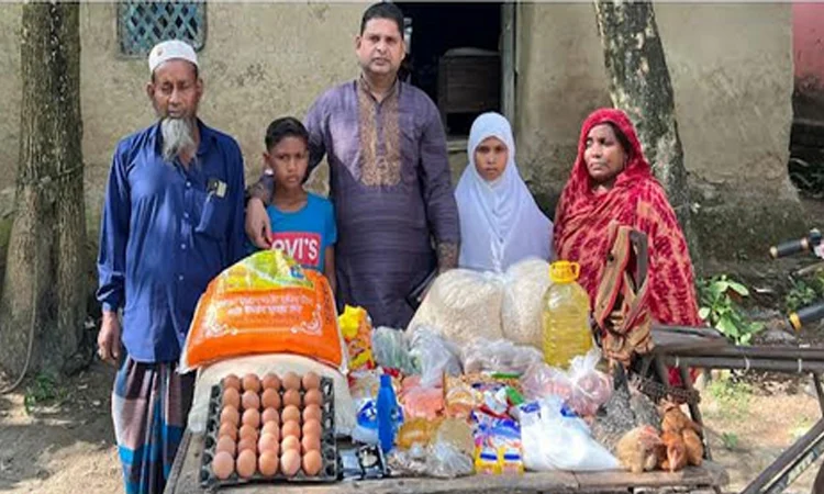 Tarique Rahman takes responsibility of a motherless child 