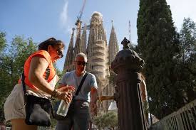 Europe bakes in summer's first heatwave as continent warms