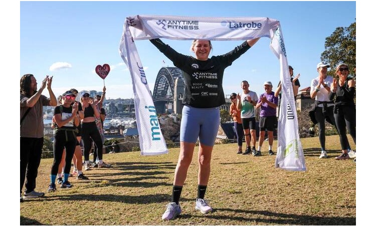 British woman claims record run across Australia