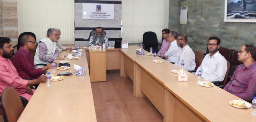DU VC seeks cooperation of all for campus safety