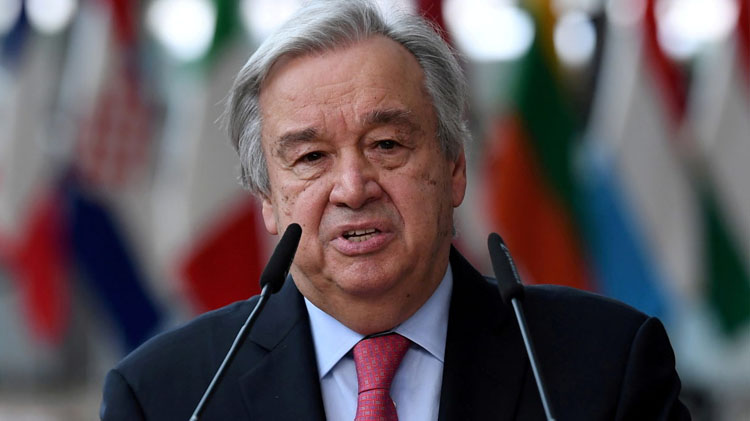 UN chief urges aid surge in world of 'climate chaos, raging conflicts'