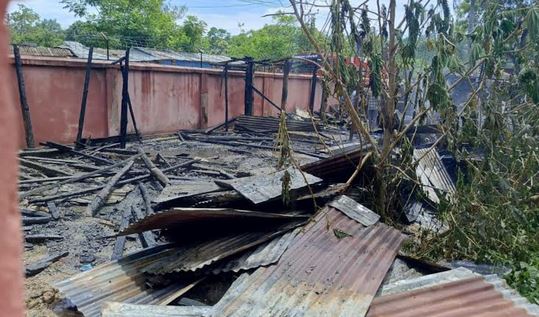 7 shops gutted in Kaptai fire