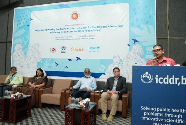 icddr,b-led study pioneers paediatric NCD care at primary healthcare level in  Bangladesh