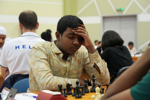 Sajid splits points with his Sri Lankan rival