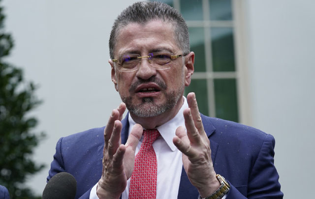 Costa Rica top court asks for president to be stripped of immunity
