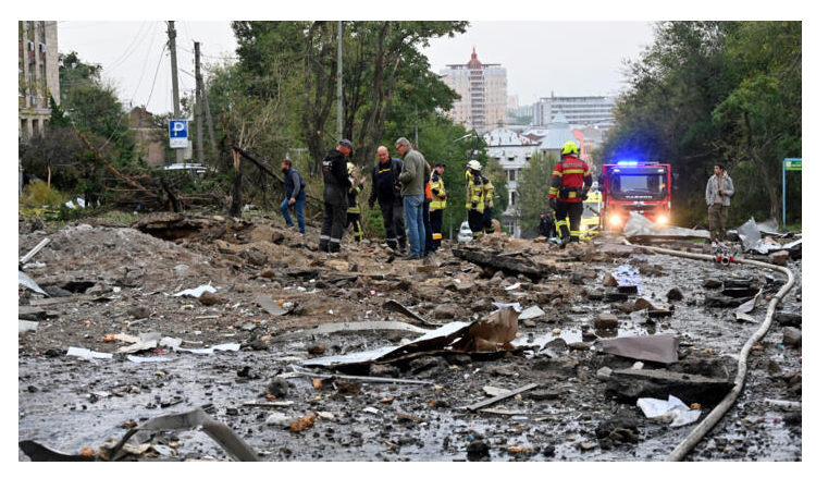 One killed in Russian strike on Ukraine's Kharkiv region