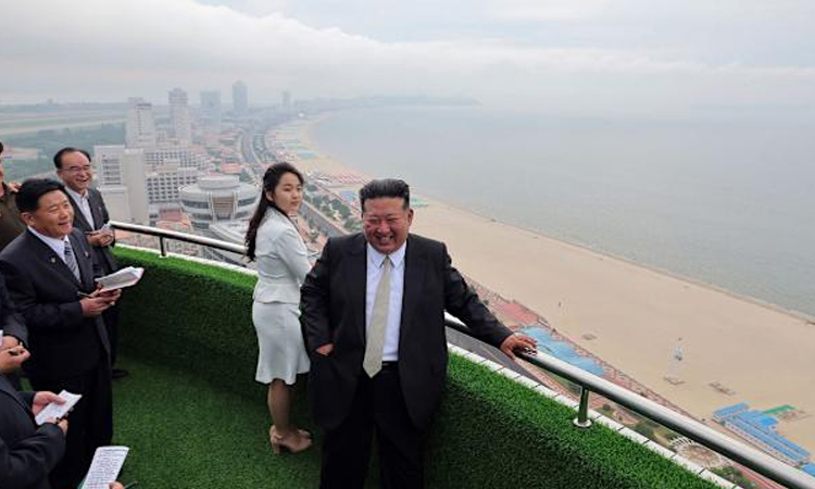 North Korea opens massive beach resort: state media