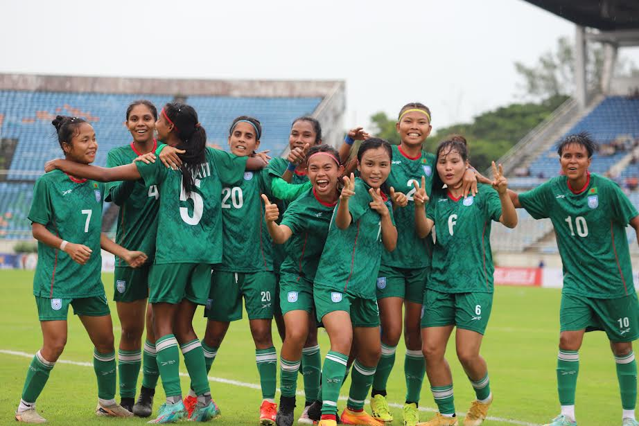 Bangladesh women's football qualify in AFC Asian Cup