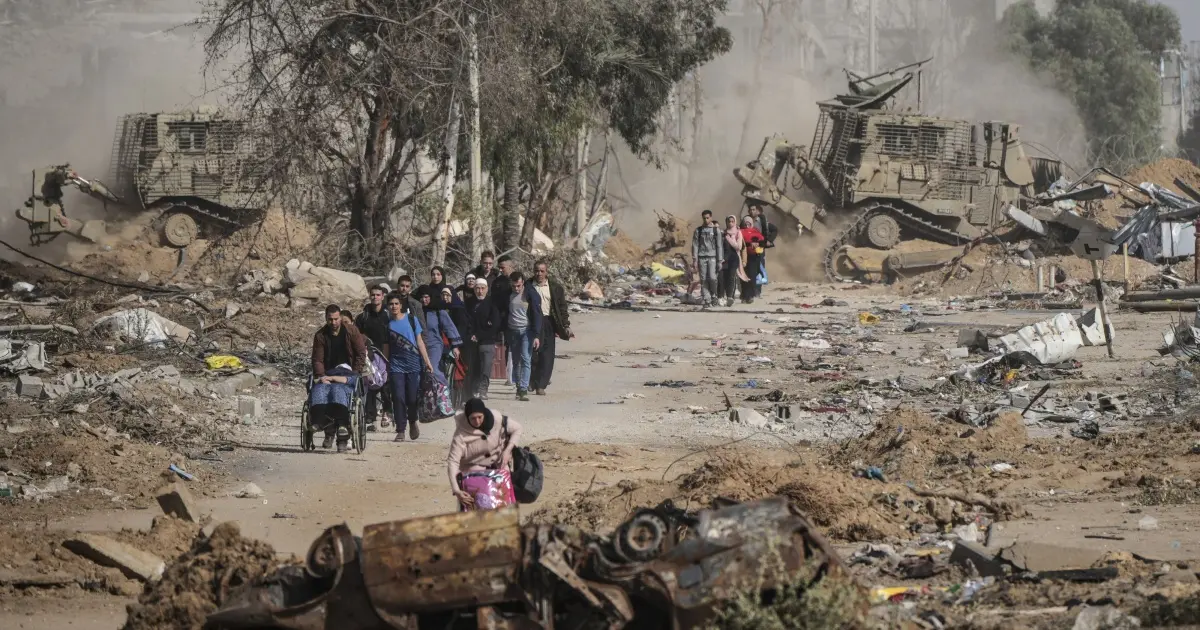 Gaza civil defence says Israel strikes displacement shelter