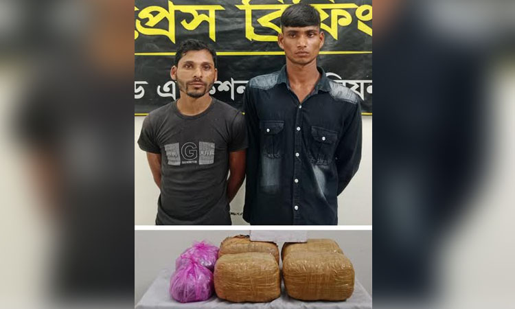 2 held with 22.6-kg ganja in Lalmonirhat