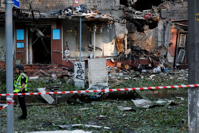 Ukrainian drone crash kills one in southern Russia