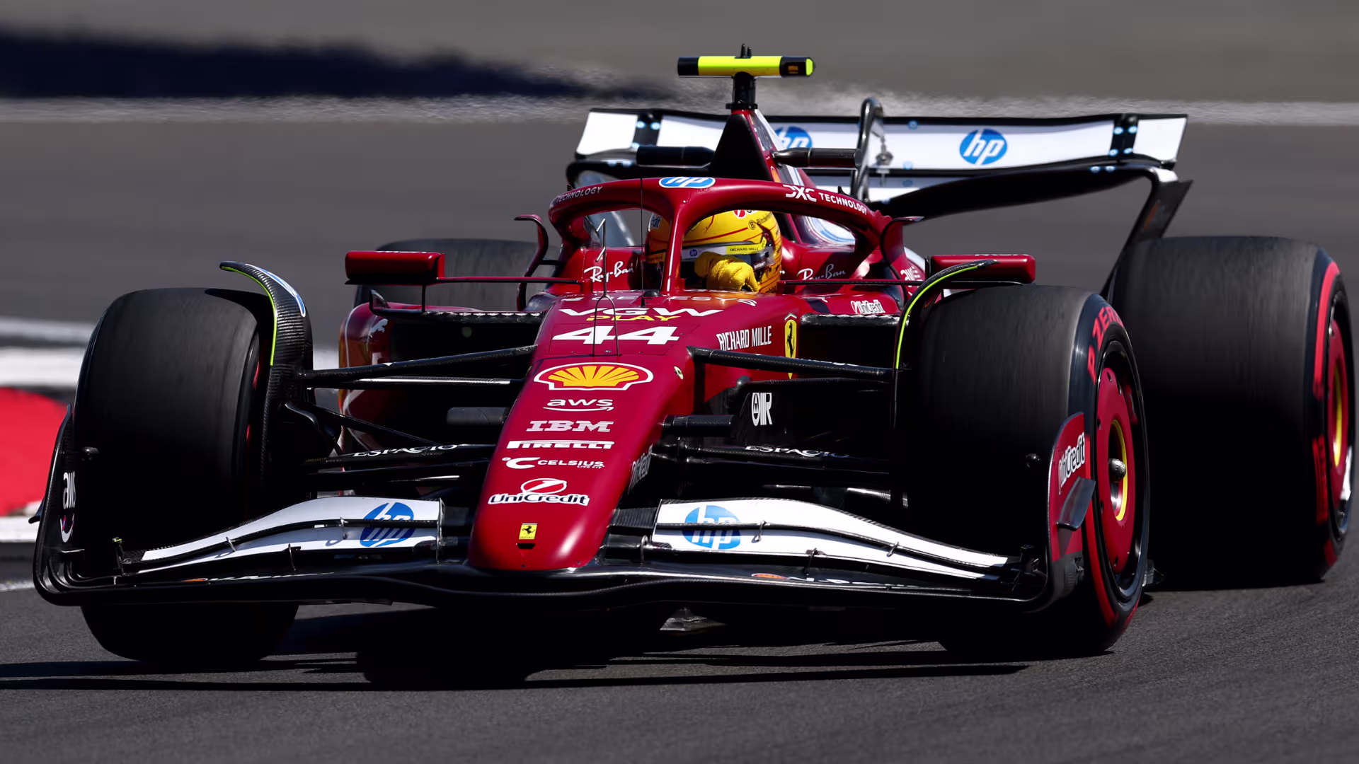 Hamilton on top after opening practice for British GP