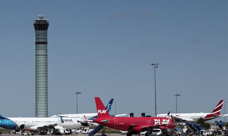 Second day of travel chaos as French air traffic controllers strike