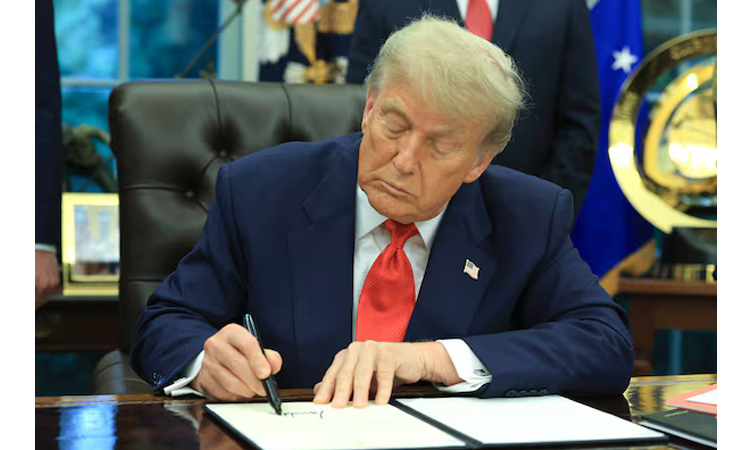 Trump says 'probably 12' tariff letters being sent out Monday