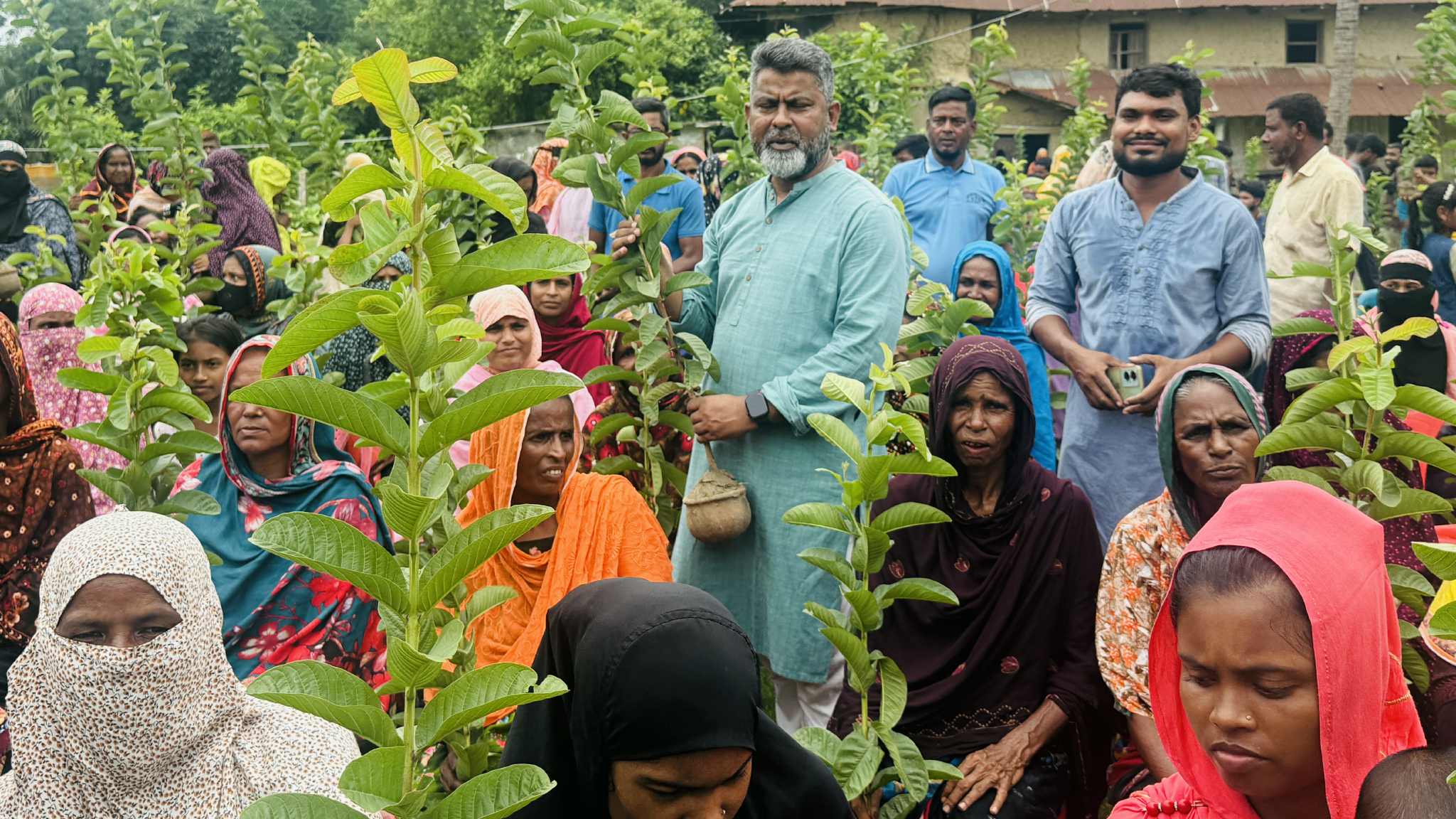 Krishak Dal inaugurates tree plantation programme in Naogaon