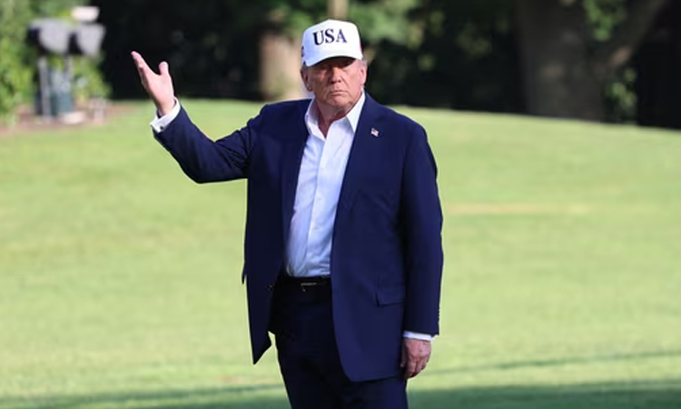 Trump says first tariff letters to be sent 12pm (1600 GMT) Monday