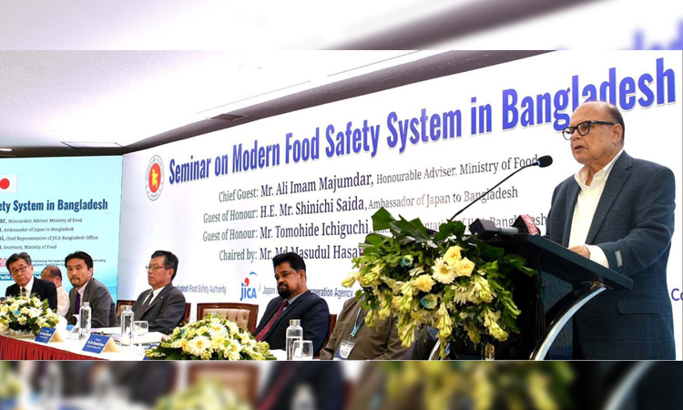 Food safety must to enter global food market: Food adviser