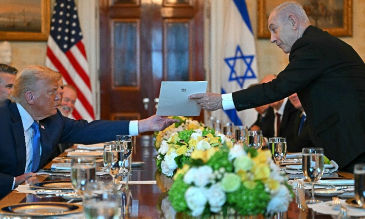 Trump hosts Netanyahu in push for Gaza deal