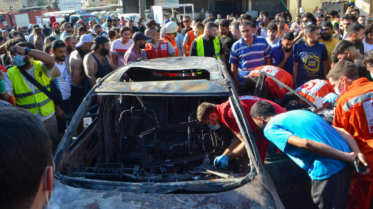 3 dead in north Lebanon strike that Israel says hit Hamas militant