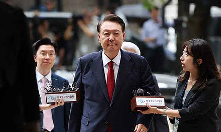 S Korea's disgraced ex-president Yoon detained, again, over martial law