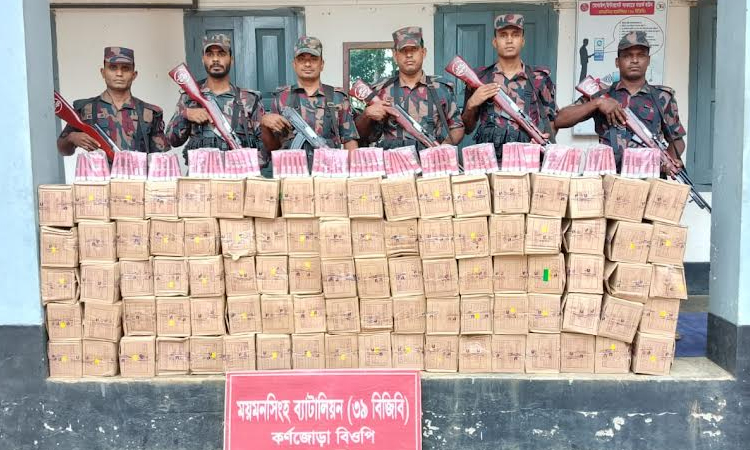 Smuggled goods worth Tk 20 lakh seized in Sherpur