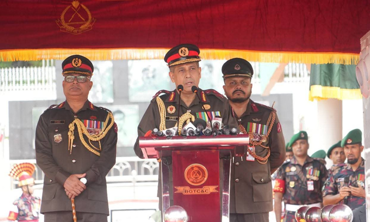 BGB chief asks new recruits to protect every inch of Bangladesh territory