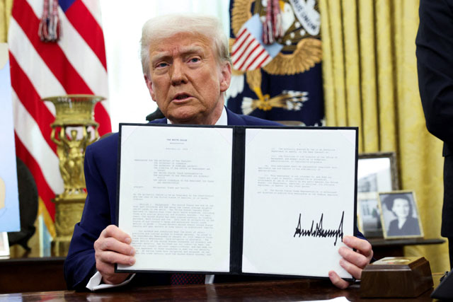 Trump floats 15 to 20% blanket tariff on trading partners