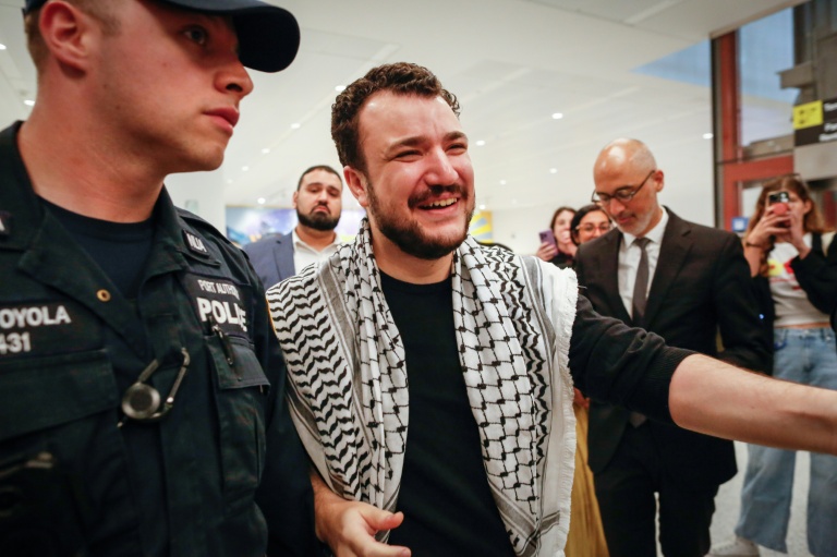 Released pro-Palestinian protest leader sues Trump for $20 mn