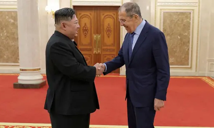 Russia's FM Lavrov arrives in North Korea: Russian state media